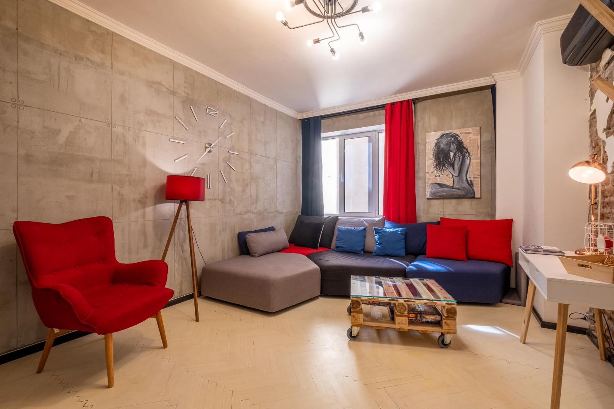 Modern , Spacious 2Br Apartment In Top Center Sofia Eksteriør billede
